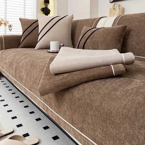 Heavy non slip chenille sofa - chenille,