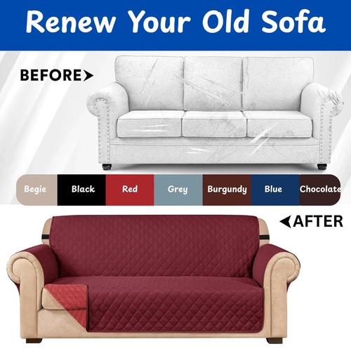 New quilted sofa cover - new,